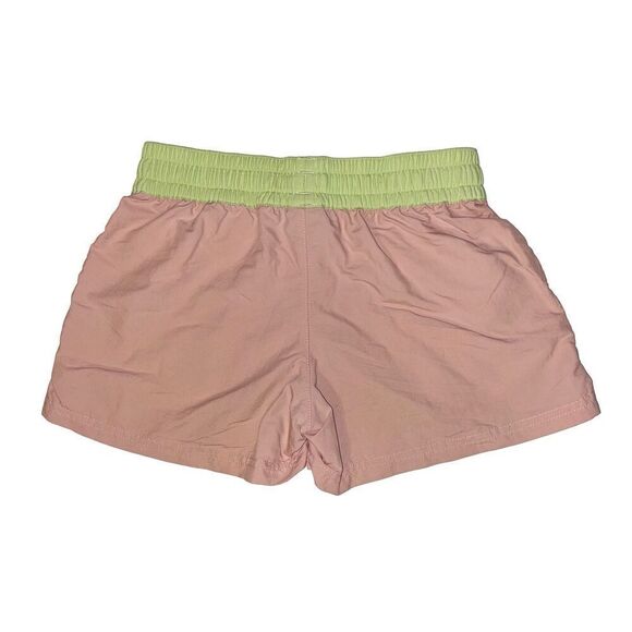 Patagonia Costa Rica Baggies Shorts Girls Large Nylon Elastic Waist Pink - Picture 2 of 4